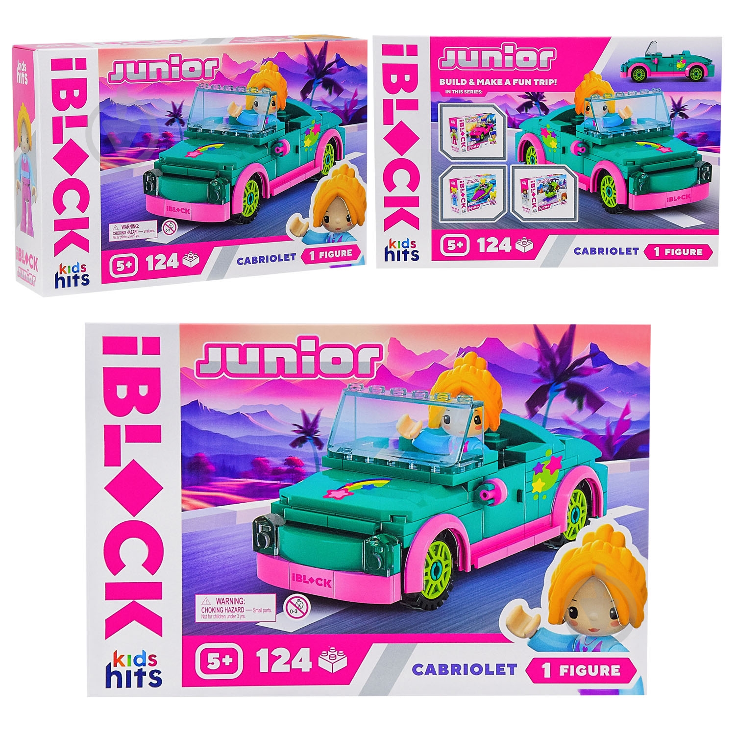 Конструктор Iblock Kids hits JUNIOR KH08/012/02 - фото 1