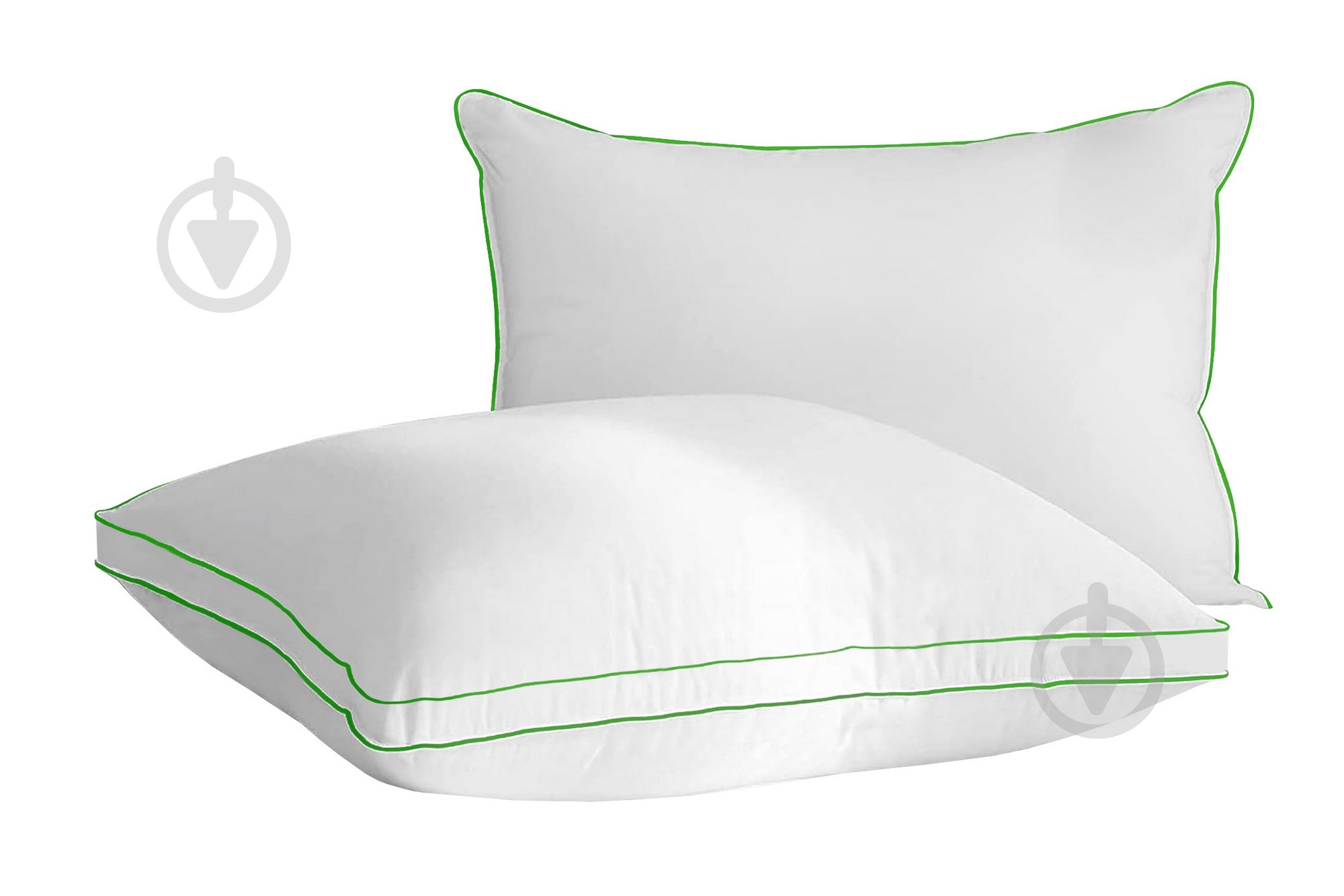 Подушка Planet Soft Lux не стьобана тік пух сумка Fine Sleep 50x70 см білий - фото 1 Подушка Planet Soft Lux не стьобана тік пух сумка Fine Sleep 50x70 см білий - фото 1