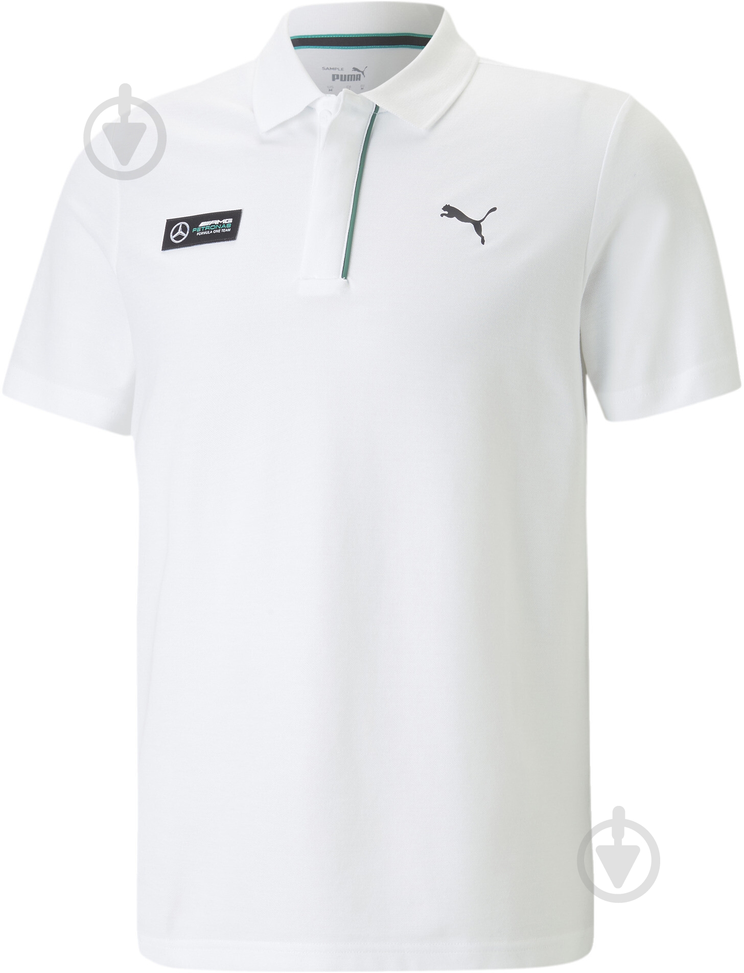 Поло Puma MAPF1 POLO 53847803 р.S белый - фото 1