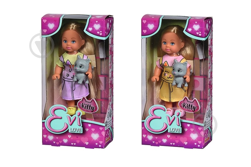 Кукла Simba Эви с котёнком 5733591 - фото 1 Кукла Simba Эви с котёнком 5733591 - фото 1