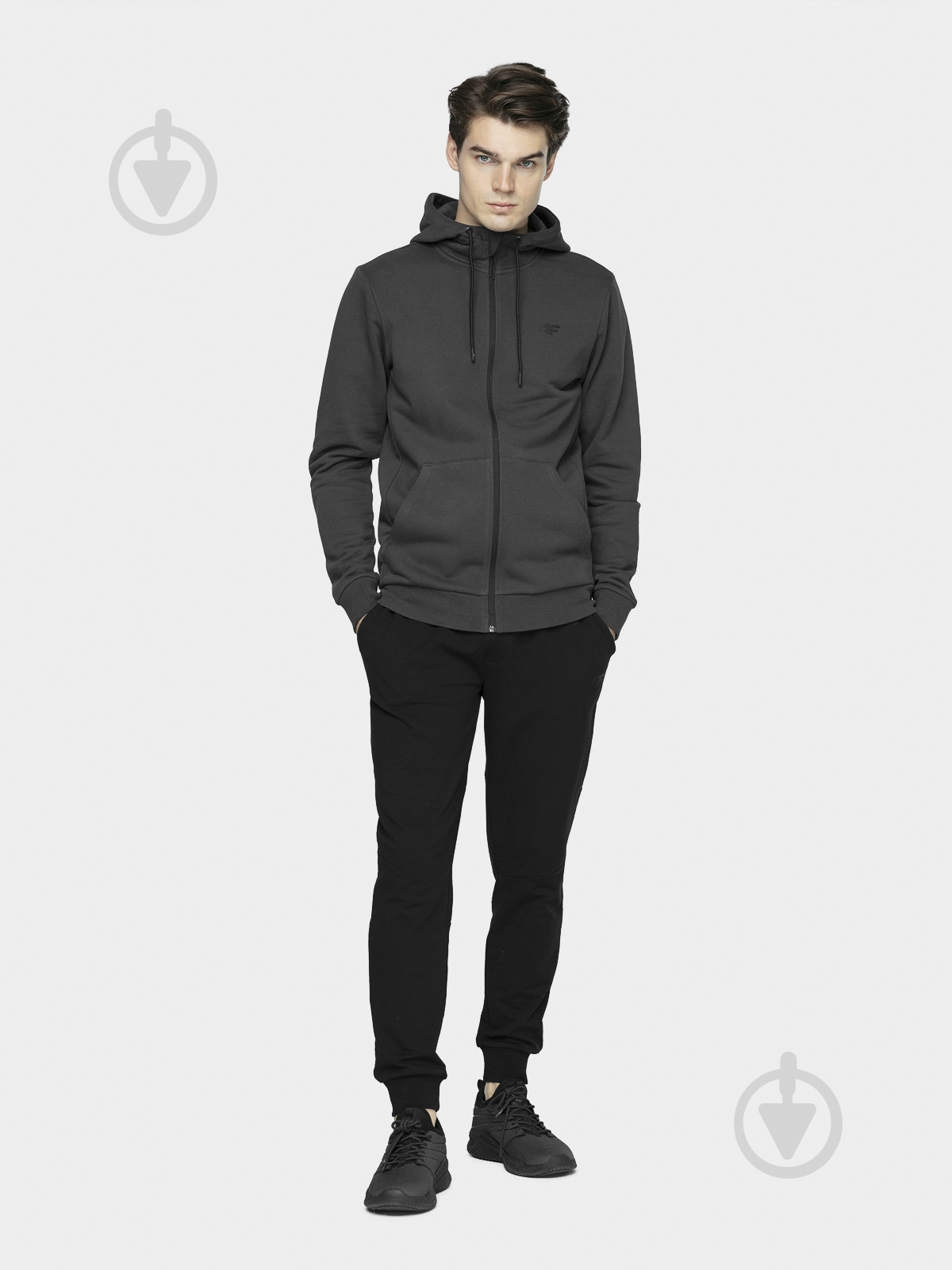 Джемпер 4F NOSD4-BLM300-24S р. M серый - фото 4 Джемпер 4F NOSD4-BLM300-24S р. M серый - фото 4