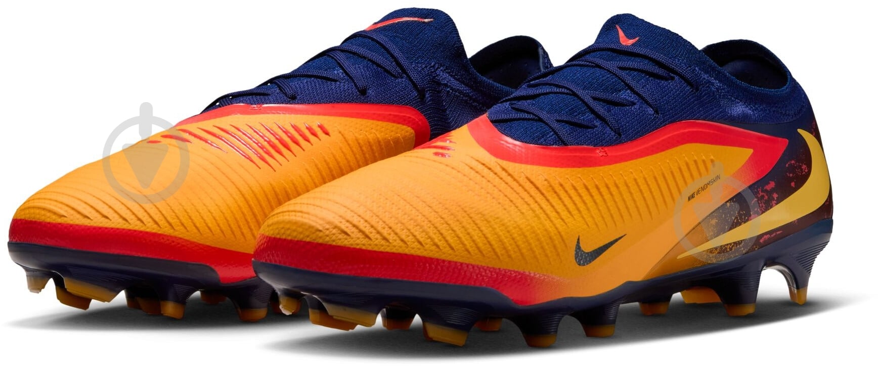 ᐉ Бутсы Nike PHANTOM 6 LOW PRO FG IB3094-800 р.44 оранжевый