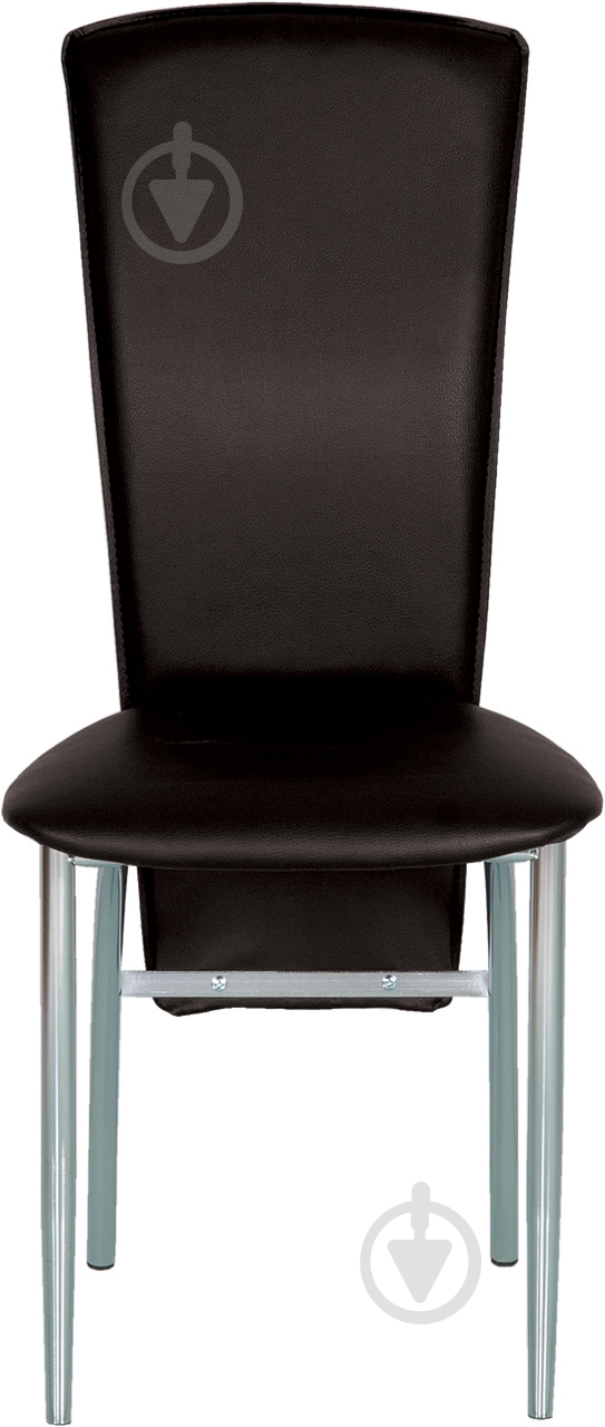 Стілець обідній Nowy Styl AMELY CHROME (BOX) (CH) V-3 хром/коричневий - фото 3
