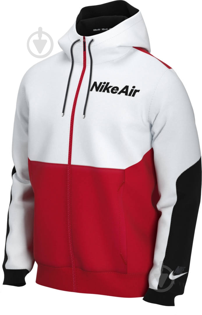 Джемпер Nike M NSW AIR HOODIE FZ FLC CU4134-101 р. S різнокольоровий - фото 3