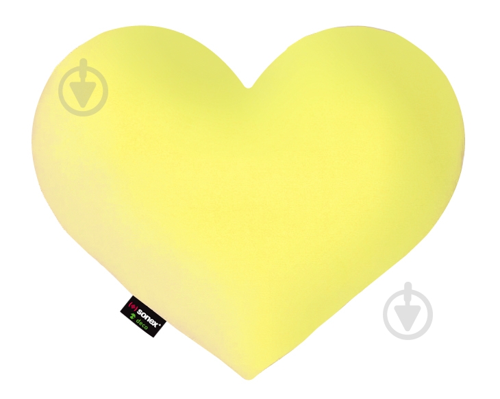 Подушка декоративна Love 40x43 см жовтий Sonex - фото 1 Подушка декоративна Love 40x43 см жовтий Sonex - фото 1