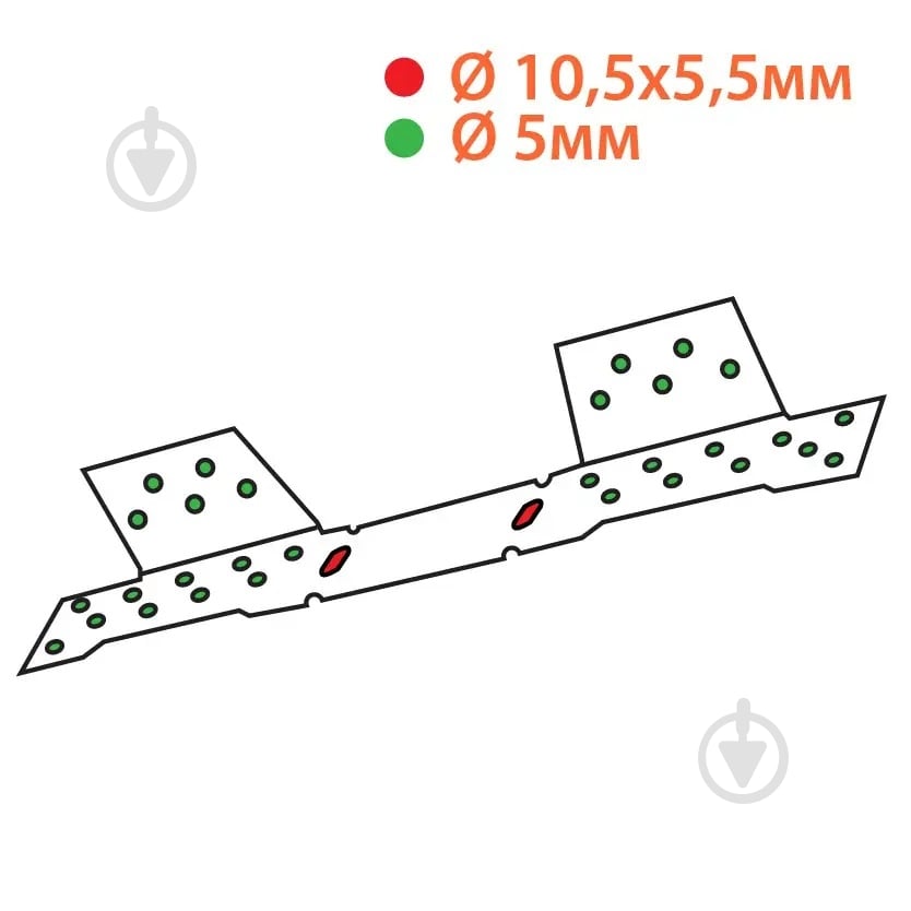 Планка Kolchuga для лестницы 280x42 мм - фото 6