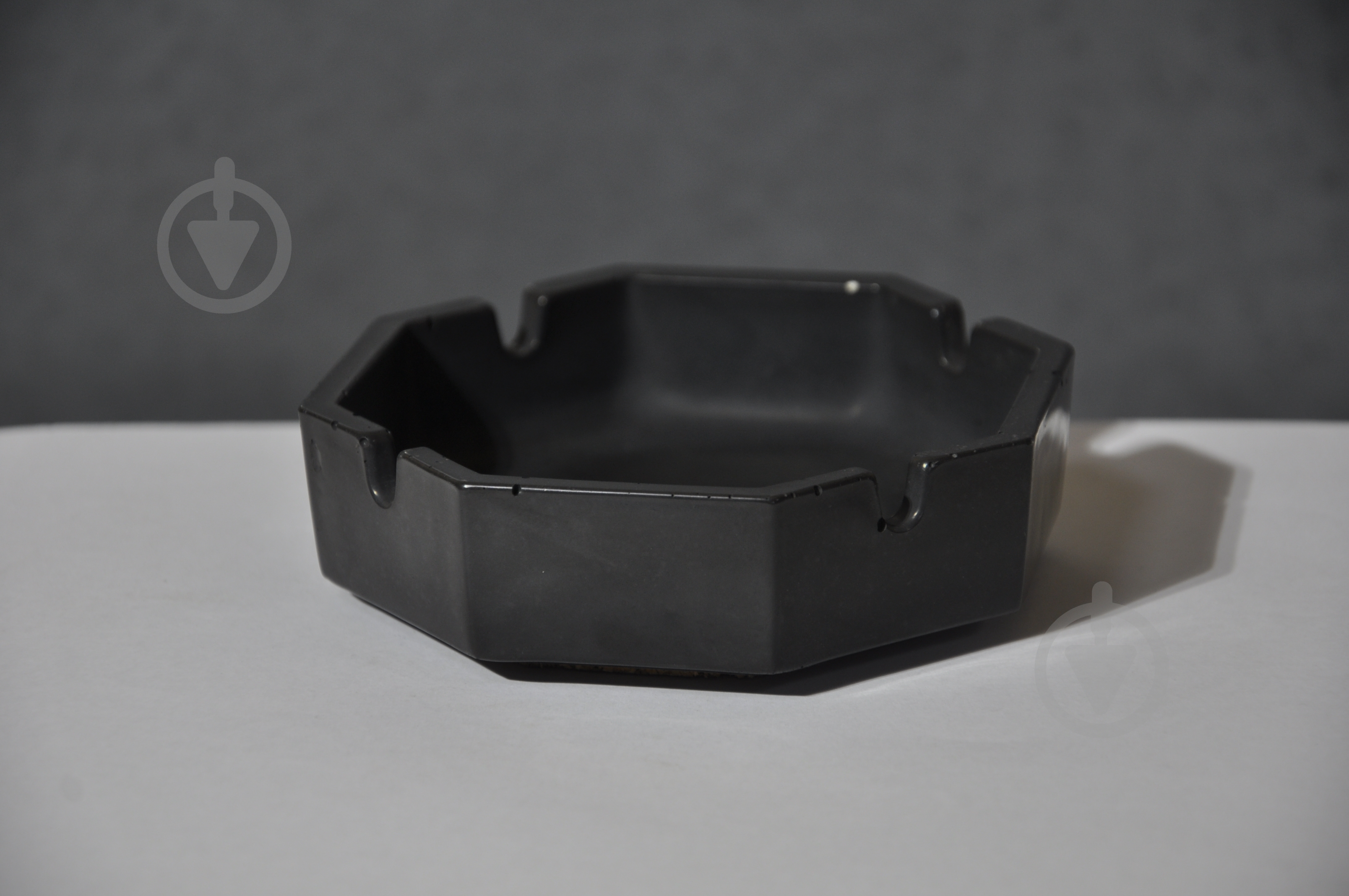 Пепельница Ashtray темно-серый бетон - фото 2