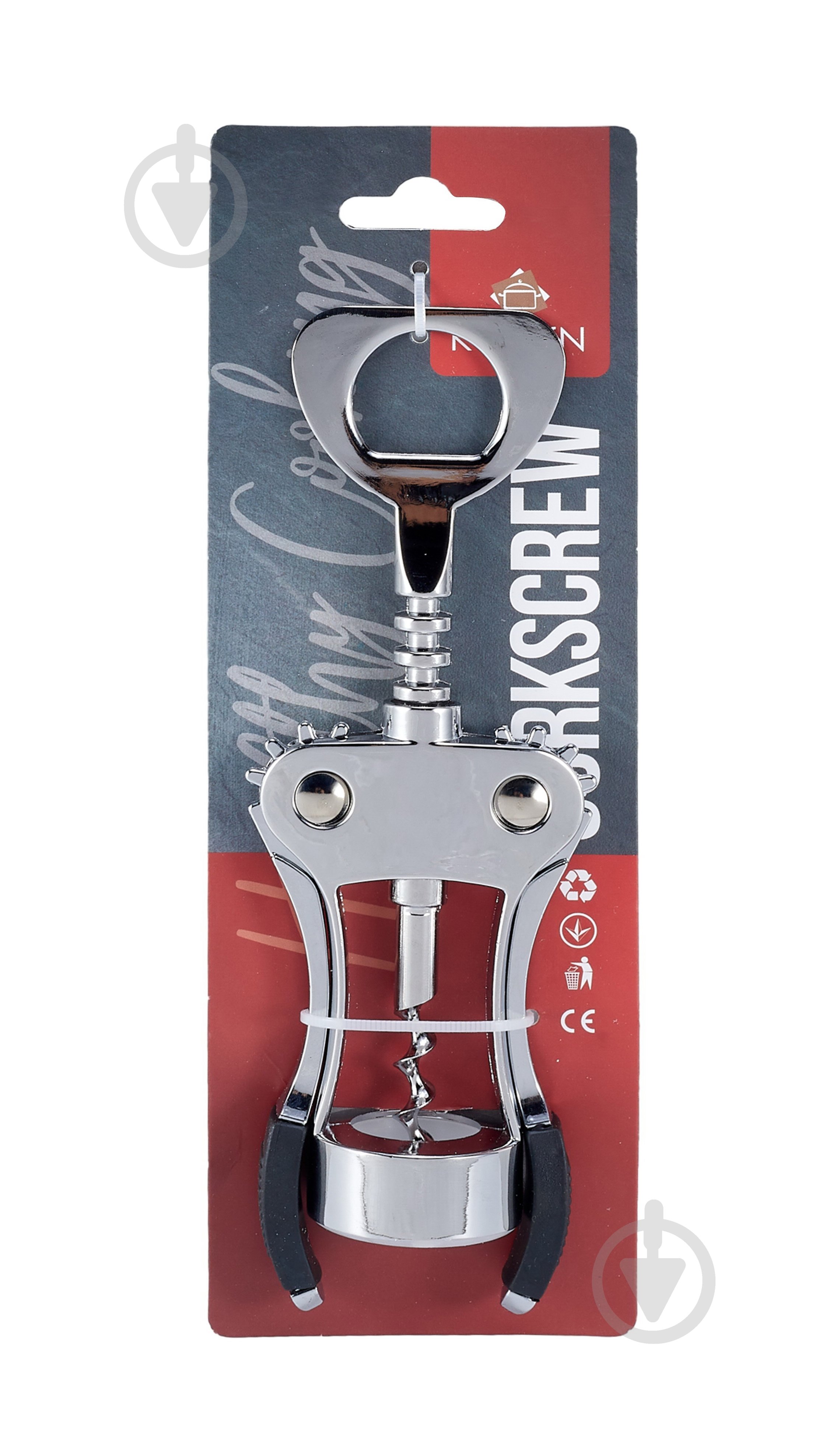 Штопор-бабочка Kohen KN94005 - фото 3 Штопор-бабочка Kohen KN94005 - фото 3