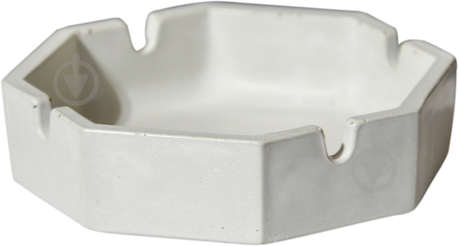 Пепельница Ashtray белый бетон - фото 1