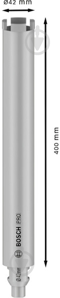 Коронка Bosch PRO Core Cutter wet 42 мм 2608601735 - фото 2