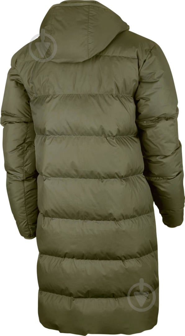 Куртка-парка мужская зимняя Nike M NSW DWN FIL WR PARKA SHLD CU4408-380 р.XL зеленая - фото 2