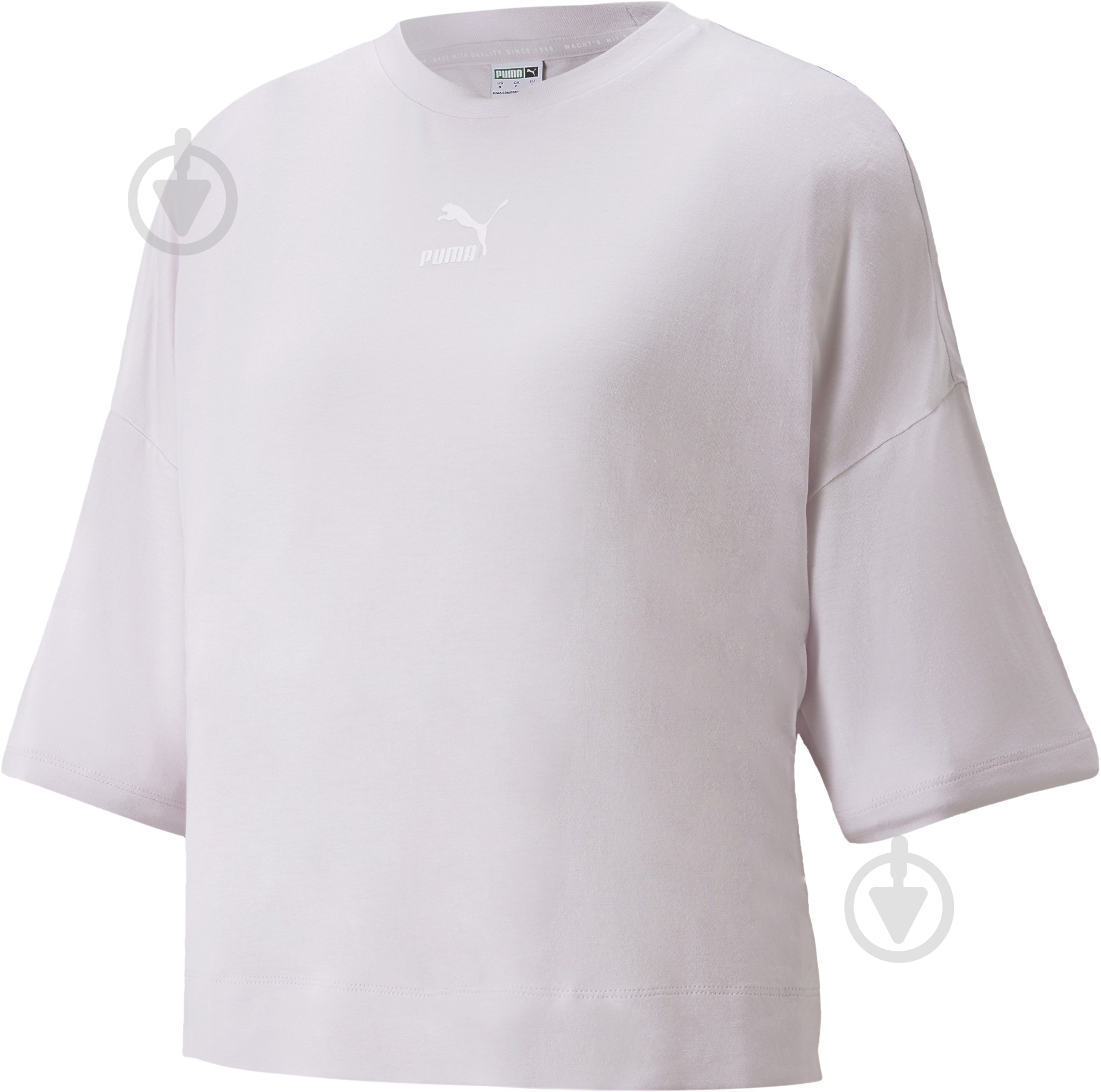 Футболка Puma Classics Splitside Tee 53350917 р.S сиреневый - фото 4