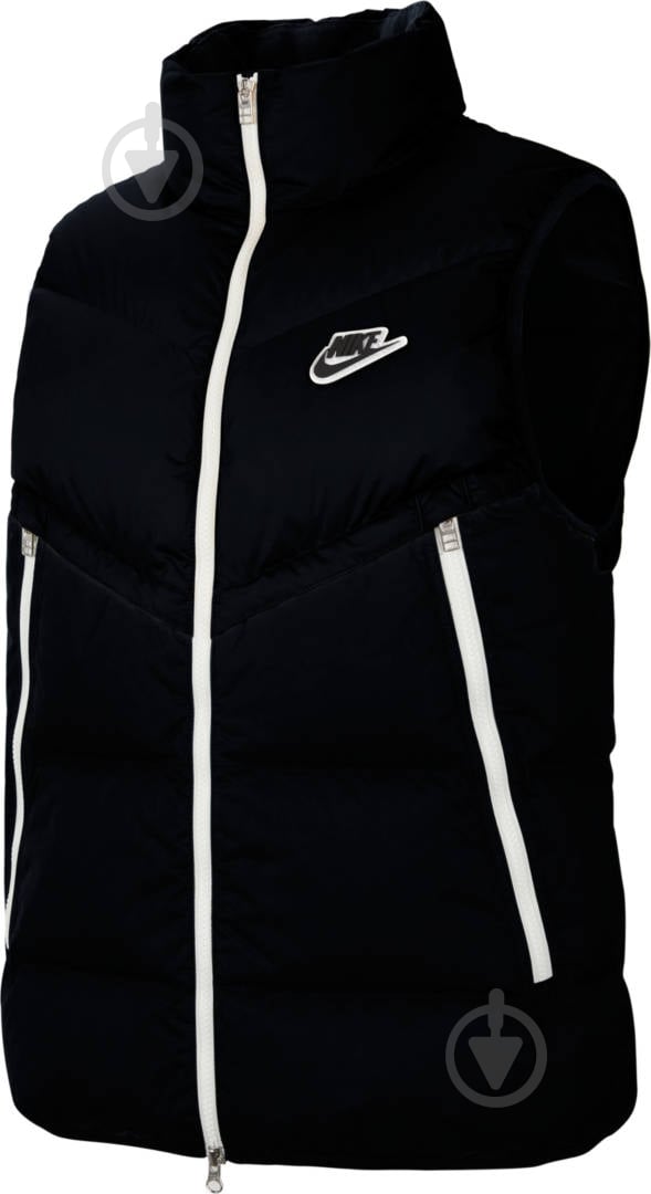 Жилет Nike M NSW DWN FIL WR VEST SHLD CU4414-010 р.L чорний - фото 1 Жилет Nike M NSW DWN FIL WR VEST SHLD CU4414-010 р.L чорний - фото 1
