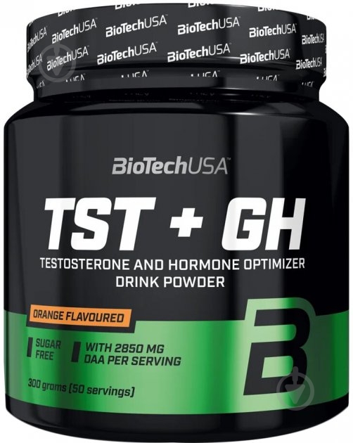 Тестостероновый бустер BioTechUSA TST+GH 300 г - фото 1