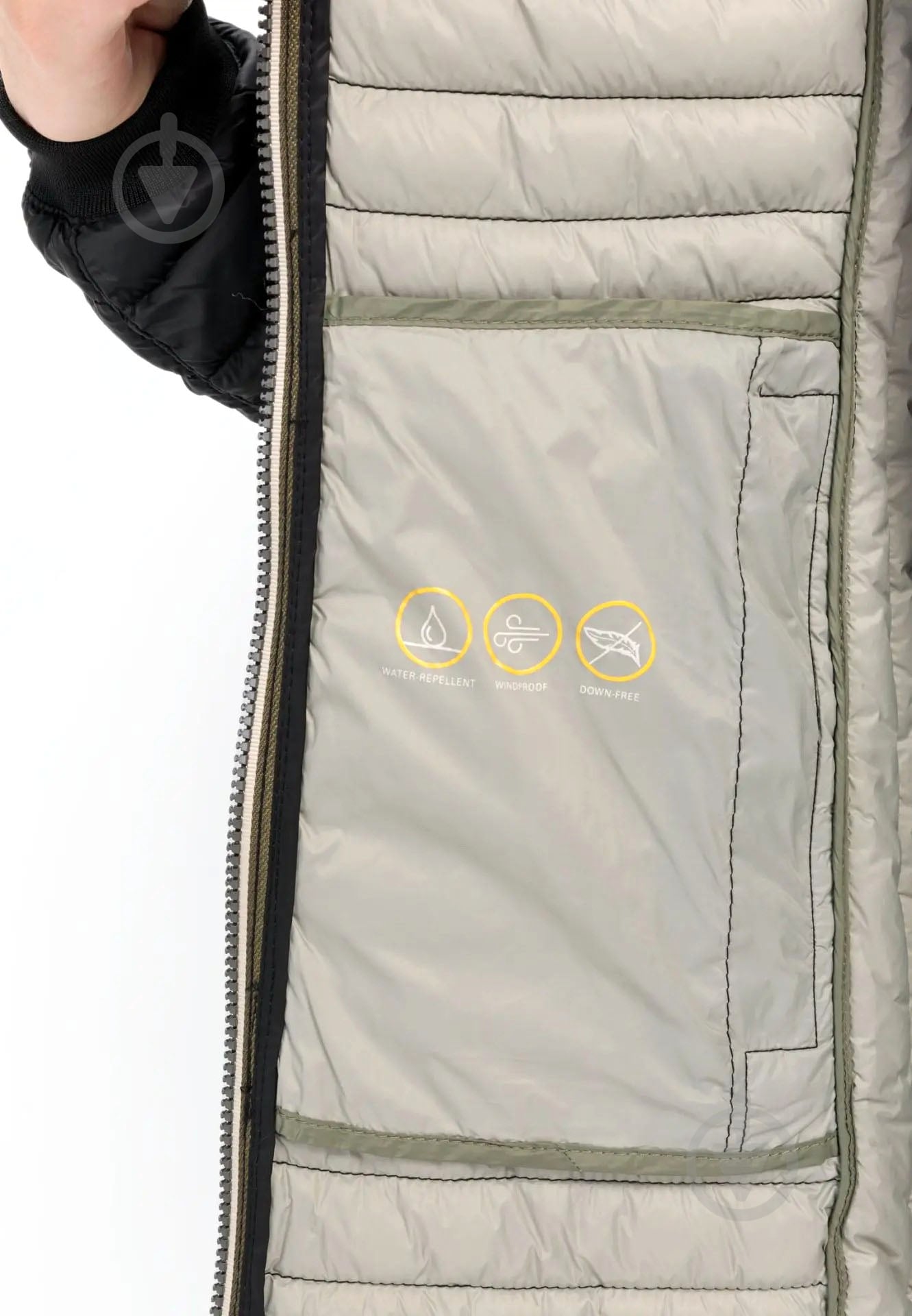 Полупальто Camel Active JACKET 320060-9E50-09 р.36 черный - фото 5 Полупальто Camel Active JACKET 320060-9E50-09 р.36 черный - фото 5