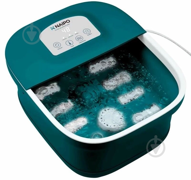 Ванночка для ног Naipo NPFT-SPA01 Green - фото 1 Ванночка для ног Naipo NPFT-SPA01 Green - фото 1
