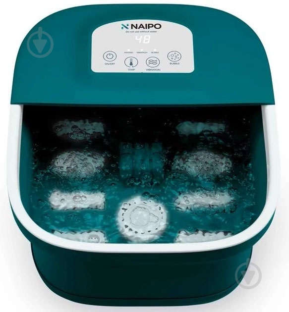 Ванночка для ног Naipo NPFT-SPA01 Green - фото 3 Ванночка для ног Naipo NPFT-SPA01 Green - фото 3