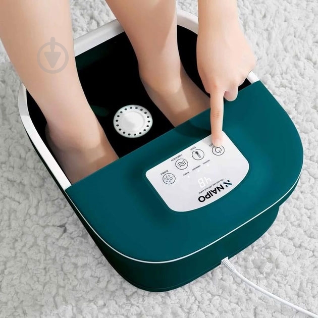 Ванночка для ног Naipo NPFT-SPA01 Green - фото 5 Ванночка для ног Naipo NPFT-SPA01 Green - фото 5