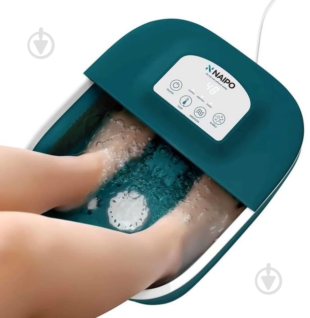 Ванночка для ног Naipo NPFT-SPA01 Green - фото 4 Ванночка для ног Naipo NPFT-SPA01 Green - фото 4