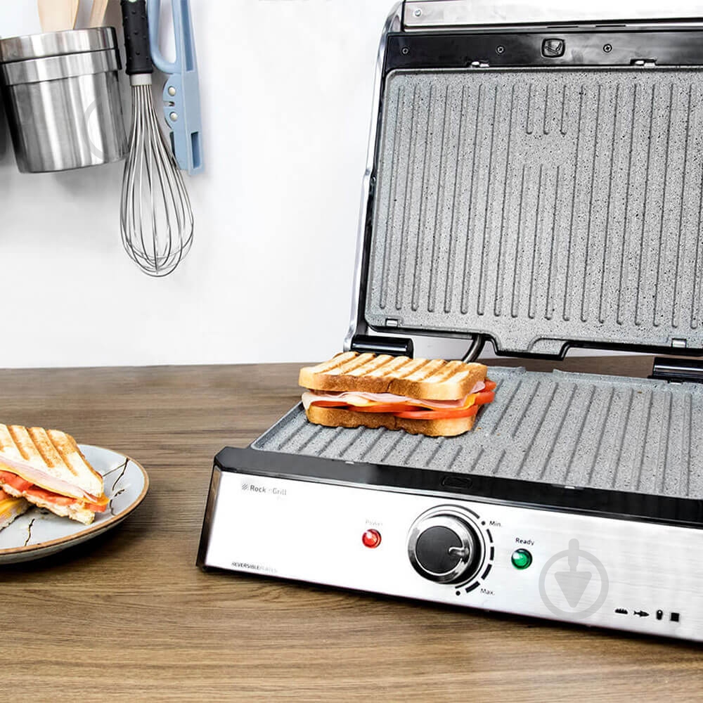 Контактный гриль CECOTEC Rock'nGrill Pro CCTC-03026 - фото 3 Контактный гриль CECOTEC Rock'nGrill Pro CCTC-03026 - фото 3