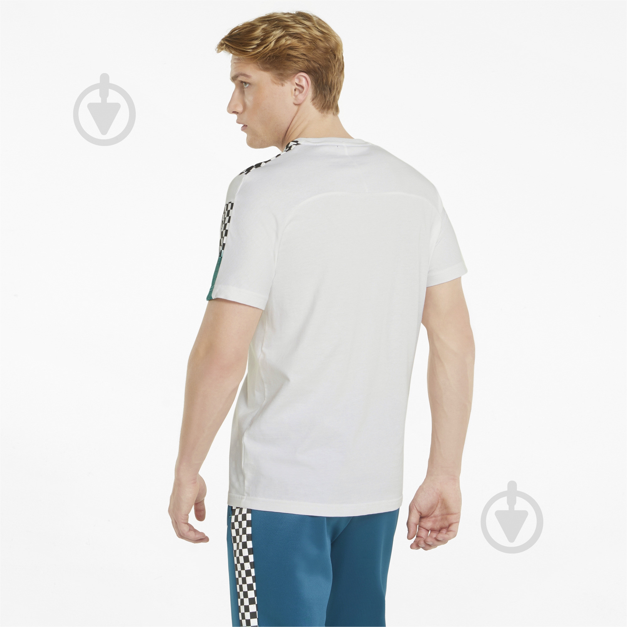 Футболка Puma MAPF1 T7 Tee 53360103 р.S белый - фото 2