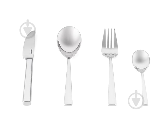 Набор столовых приборов Vinzer Lugano 24 предмета 50097 - фото 4