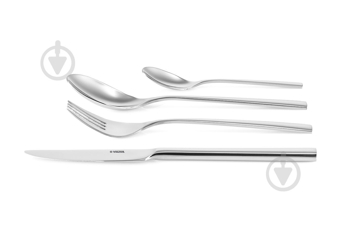 Набор столовых приборов Vinzer Lugano 24 предмета 50097 - фото 2