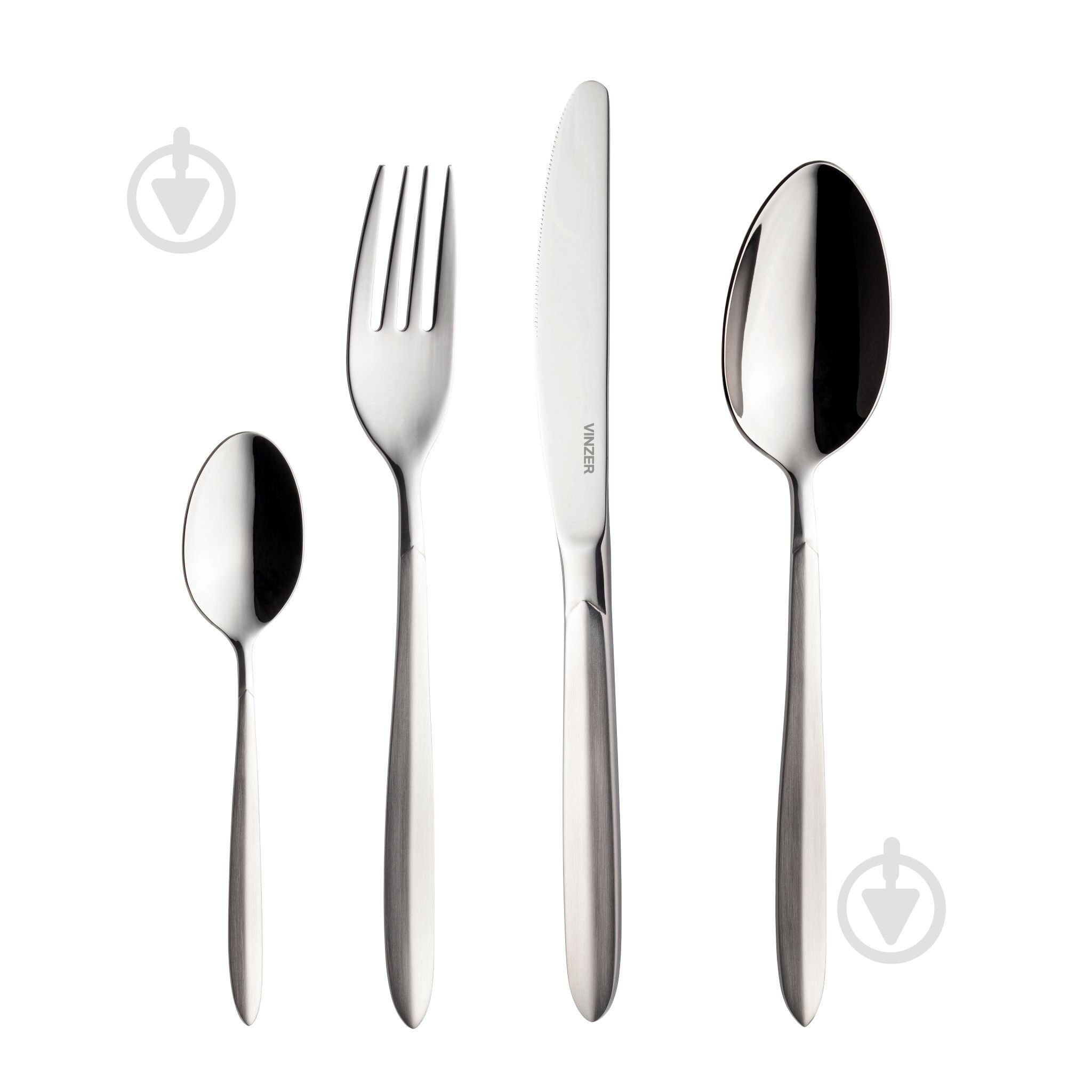 Набор столовых приборов Vinzer Nocturne 24 предмета 50101 - фото 1 Набор столовых приборов Vinzer Nocturne 24 предмета 50101 - фото 1