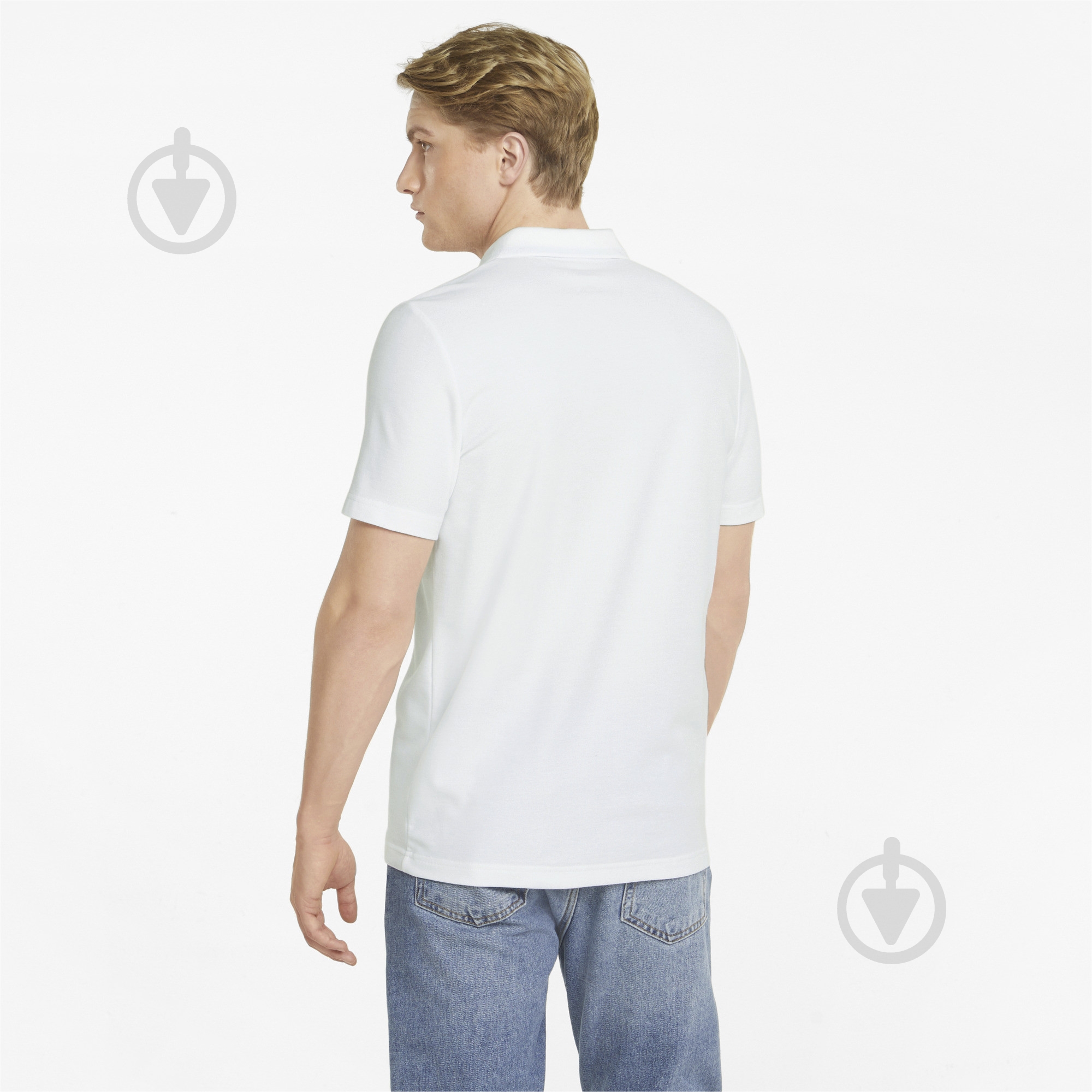 Поло Puma MAPF1 Basic Polo 53364003 р.S белый - фото 2