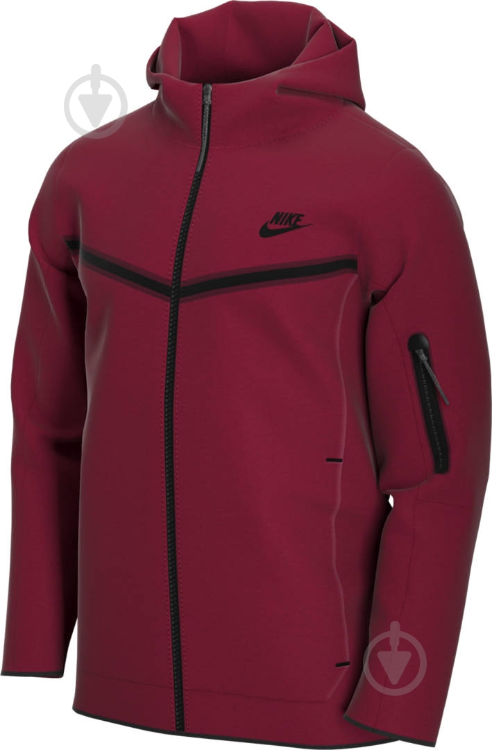 Джемпер Nike M NSW TCH FLC HOODIE FZ WR CU4489-638 р. M красный - фото 3