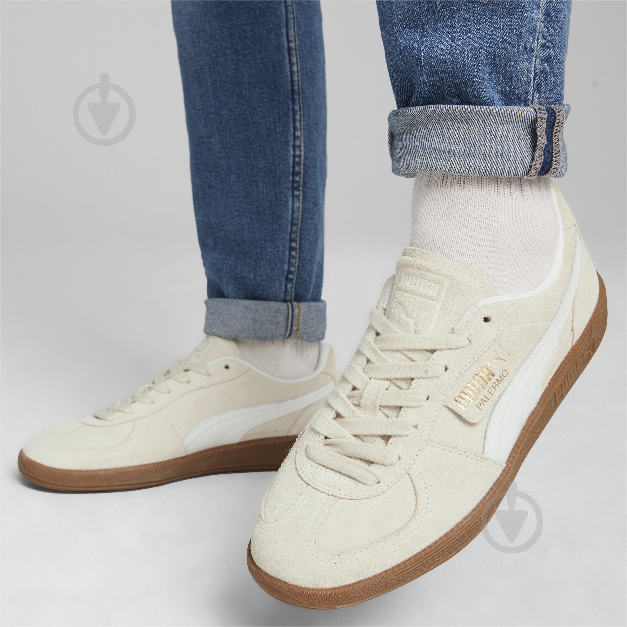 Кеды Puma PALERMO 39646311 р.41 бежевый - фото 5