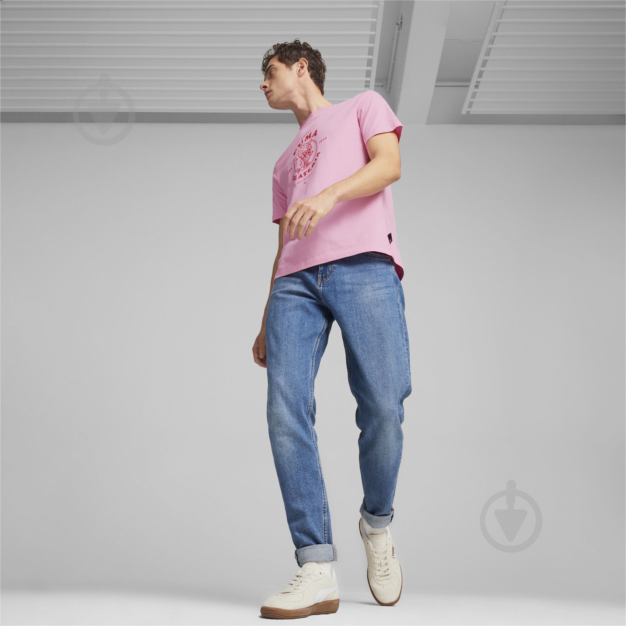 Кеды Puma PALERMO 39646311 р.41 бежевый - фото 6