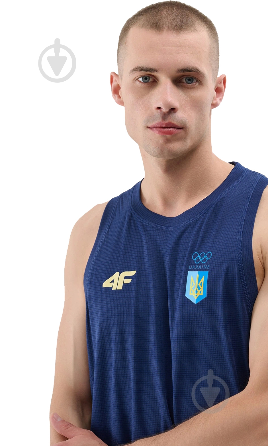 Майка 4F 4FOSS24TFSLM562-31S р.M синій - фото 3 Майка 4F 4FOSS24TFSLM562-31S р.M синій - фото 3