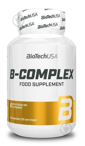 Витамины BioTechUSA B-Complex 60 шт./уп. - фото 1