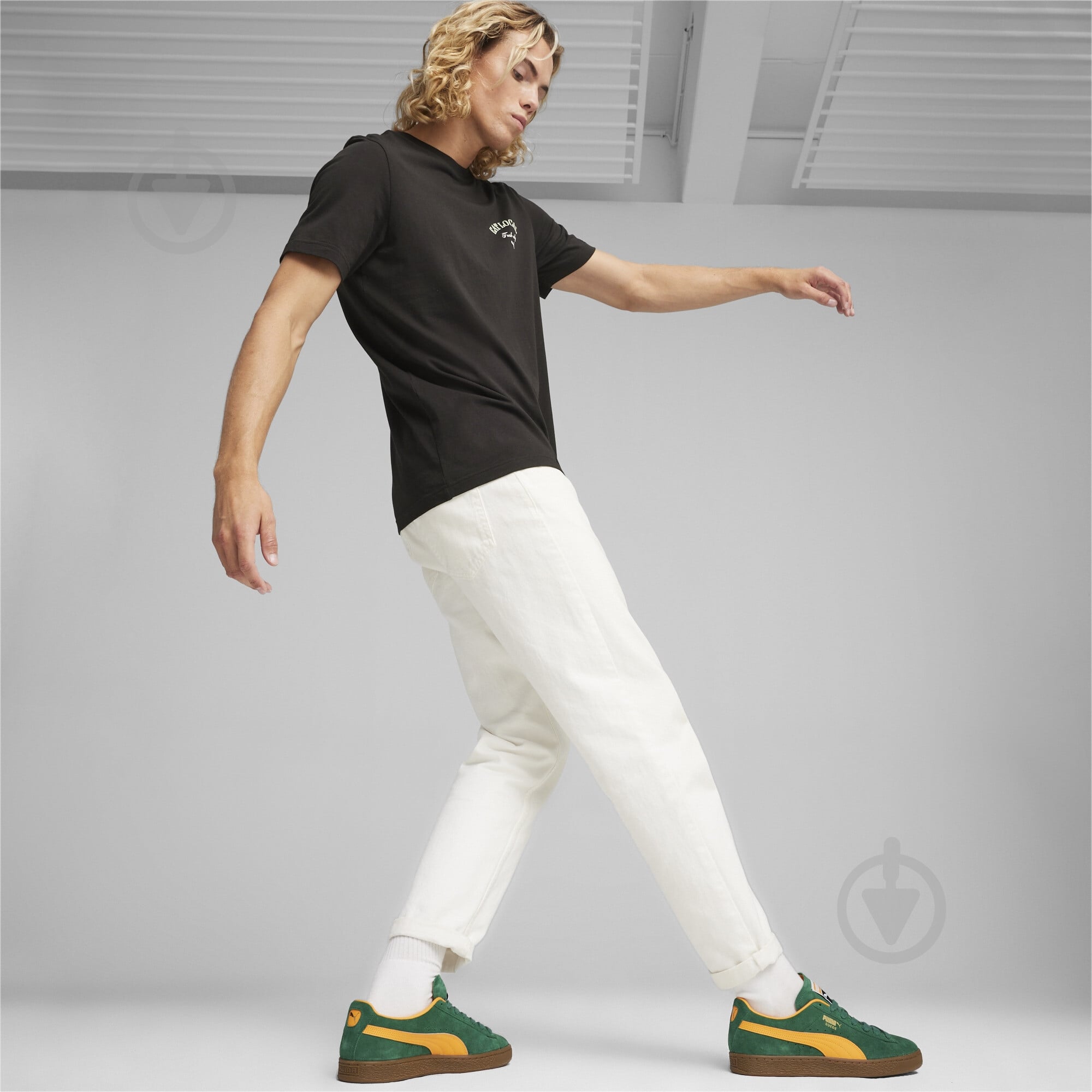 Кроссовки мужские Puma SUEDE TERRACE 39645104 р.45 зеленые - фото 4 Кроссовки мужские Puma SUEDE TERRACE 39645104 р.45 зеленые - фото 4