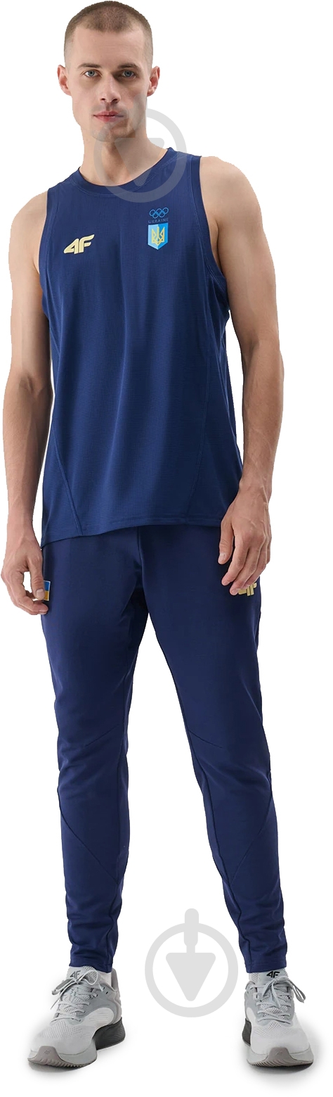 Майка 4F 4FOSS24TFSLM562-31S р.S синий - фото 5 Майка 4F 4FOSS24TFSLM562-31S р.S синий - фото 5