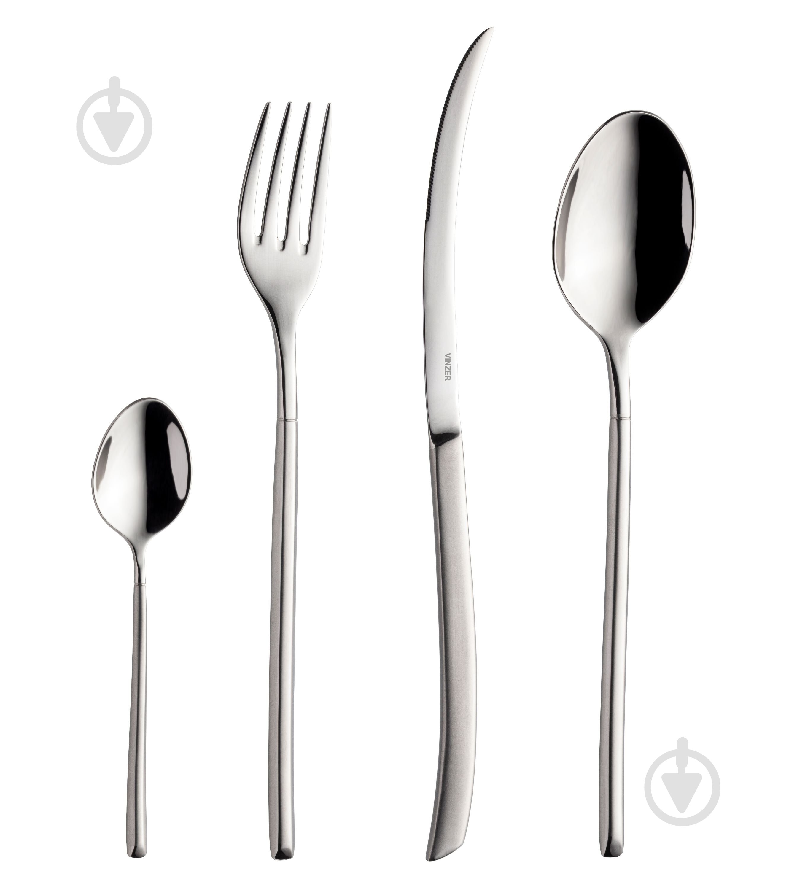 Набор столовых приборов Vinzer Samurai 24 предмета 50094 - фото 1 Набор столовых приборов Vinzer Samurai 24 предмета 50094 - фото 1