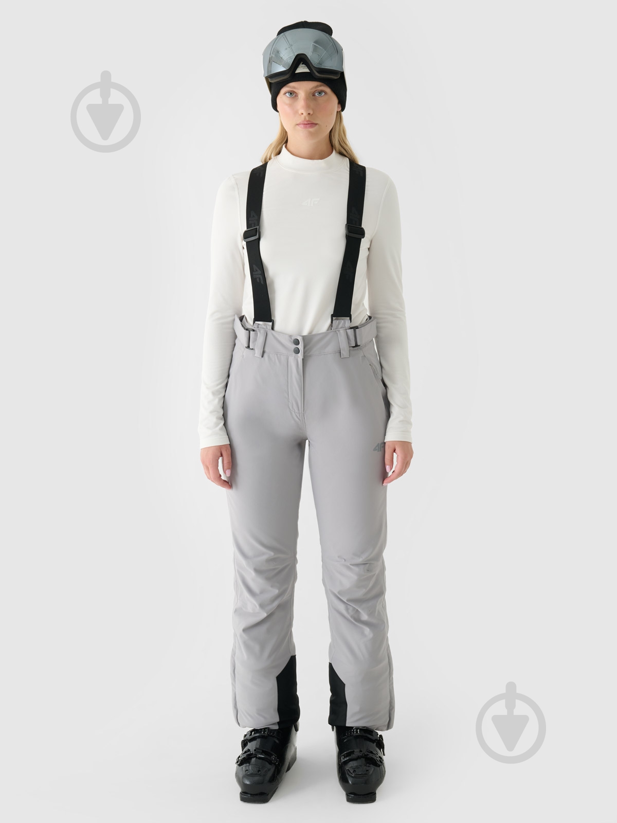 Штани 4F TROUSERS FNK F0754 4FWAW24TFTRF0754-27S р. S сірий - фото 5