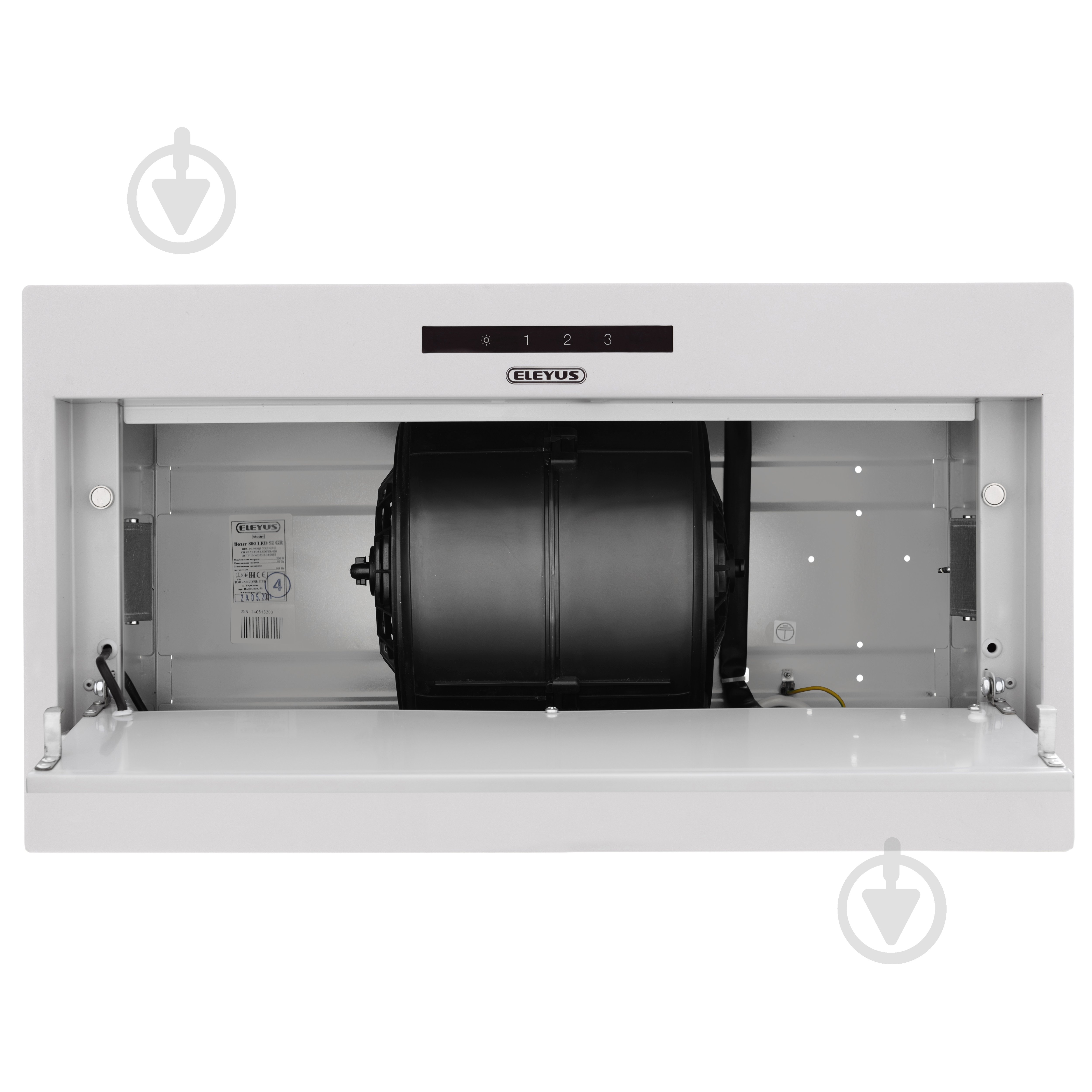 Вытяжка Eleyus BOXER 800 LED 52 GR - фото 9 Вытяжка Eleyus BOXER 800 LED 52 GR - фото 9