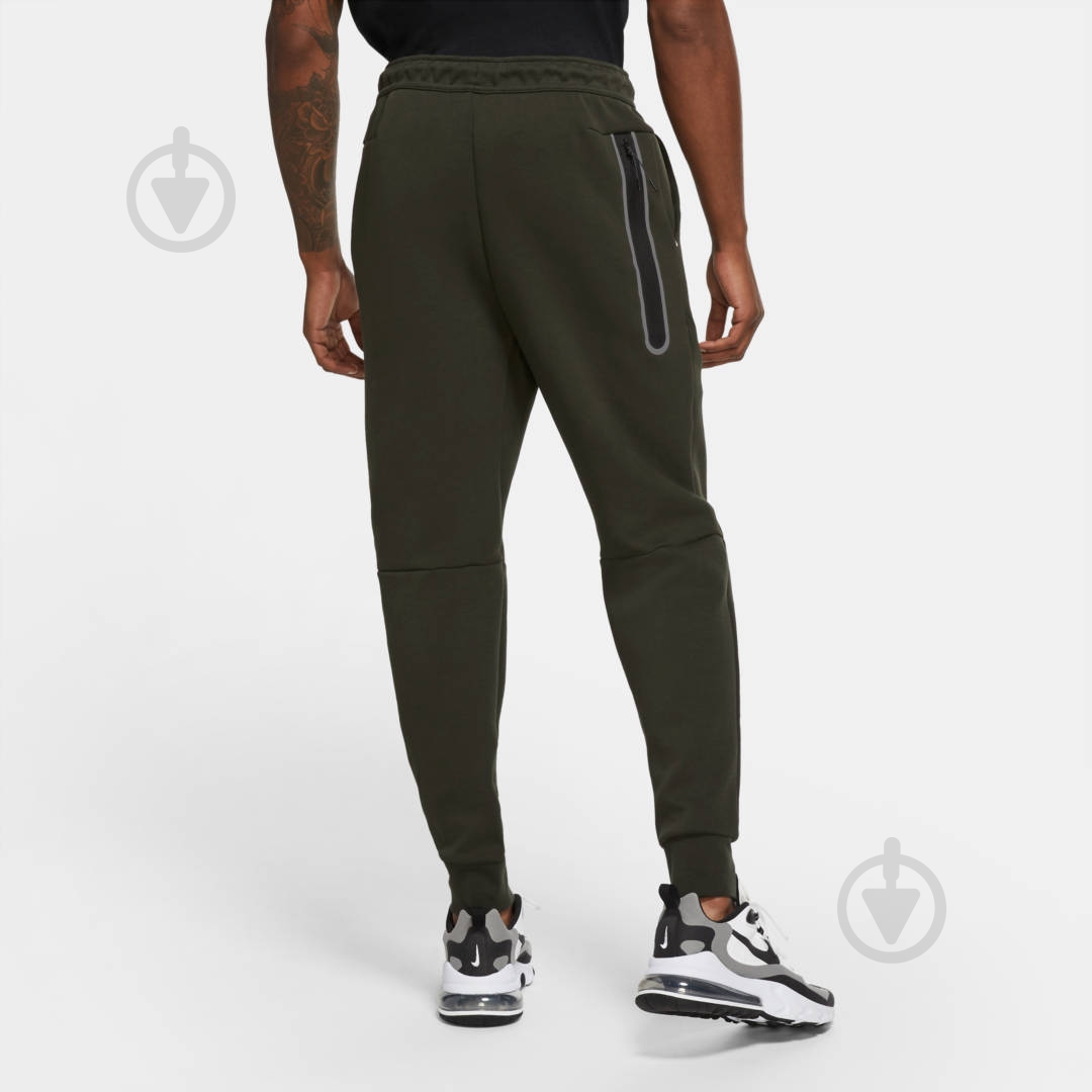 Брюки Nike M NSW TCH FLC JGGR REFLV CU4499-355 р. XL зеленый - фото 3