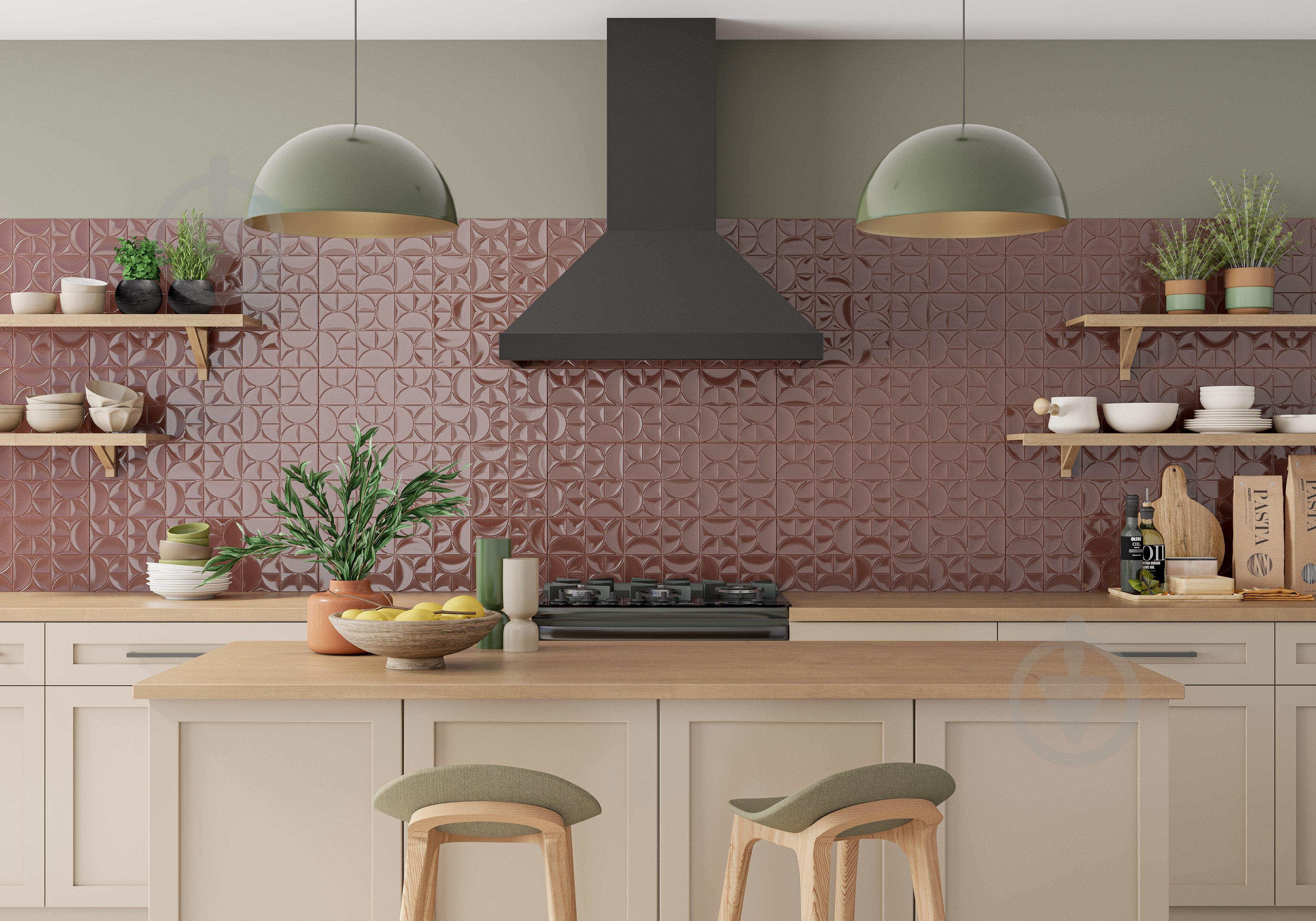 Плитка Emigres Combo Burdeos 24x74 - фото 2 Плитка Emigres Combo Burdeos 24x74 - фото 2