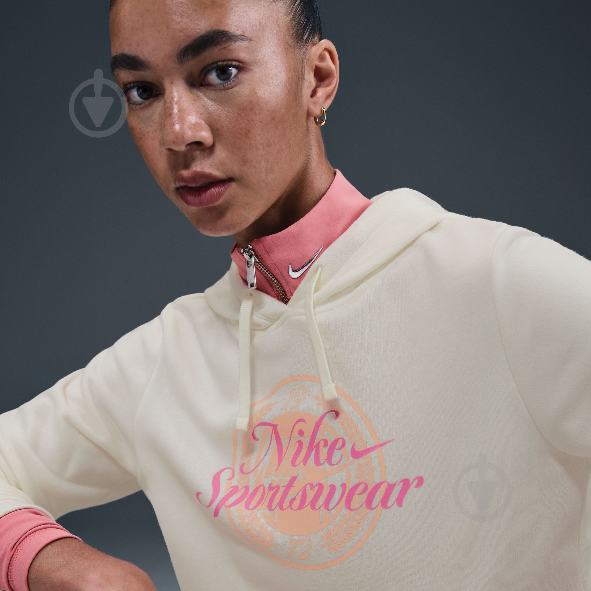 Джемпер Nike W NSW CLUB FLC GX STD PO HDY IH8496-133 р.XS бежевий - фото 11