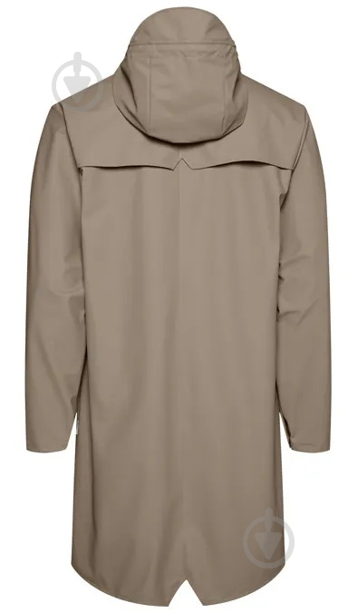 Куртка женская демисезонная Rains Long Jacket W3 1202-010 р.2XS/XS бежевая - фото 5 Куртка женская демисезонная Rains Long Jacket W3 1202-010 р.2XS/XS бежевая - фото 5