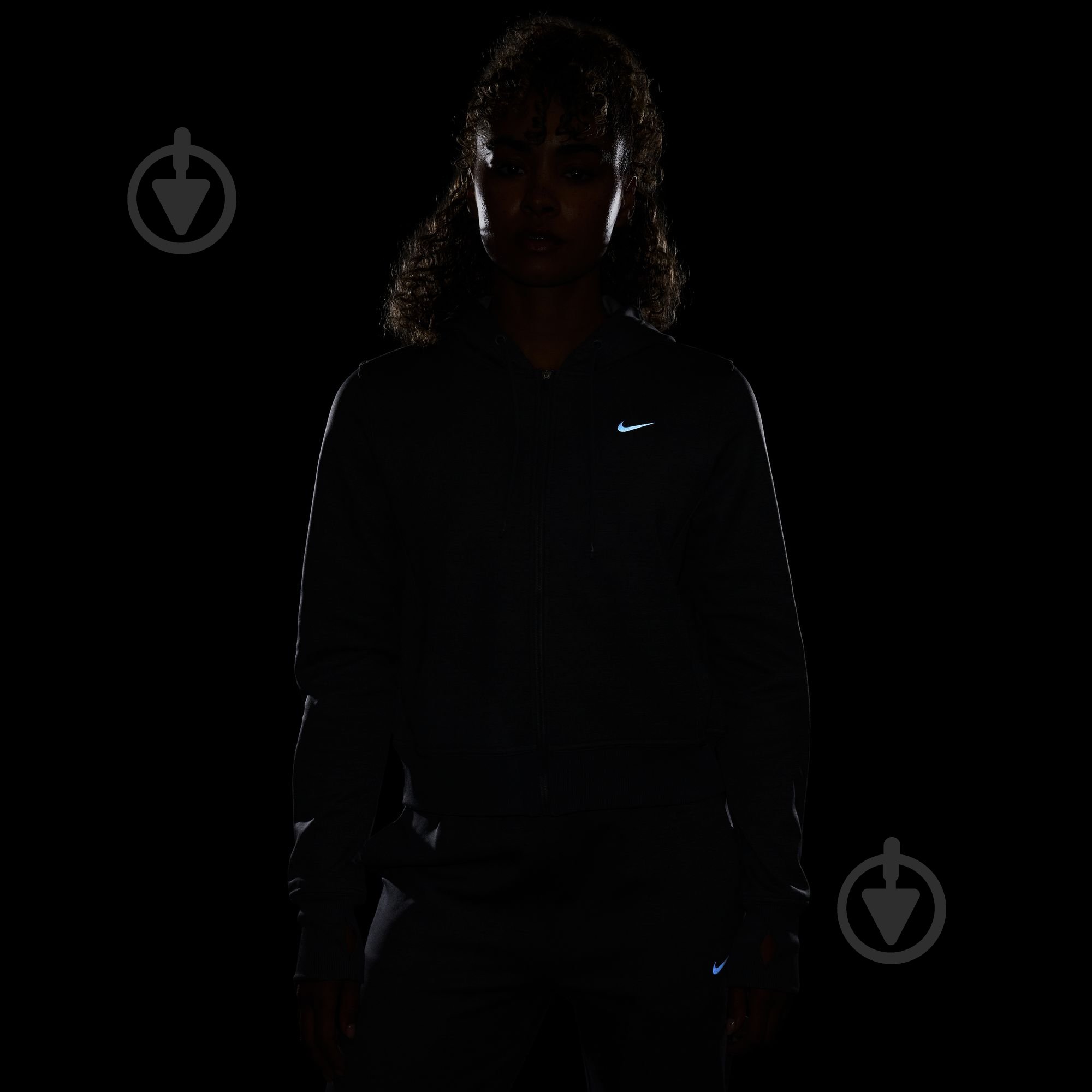 Джемпер Nike W NK ONE TF FZ HOODIE LBR FB5216-091 р.XS серый - фото 8 Джемпер Nike W NK ONE TF FZ HOODIE LBR FB5216-091 р.XS серый - фото 8