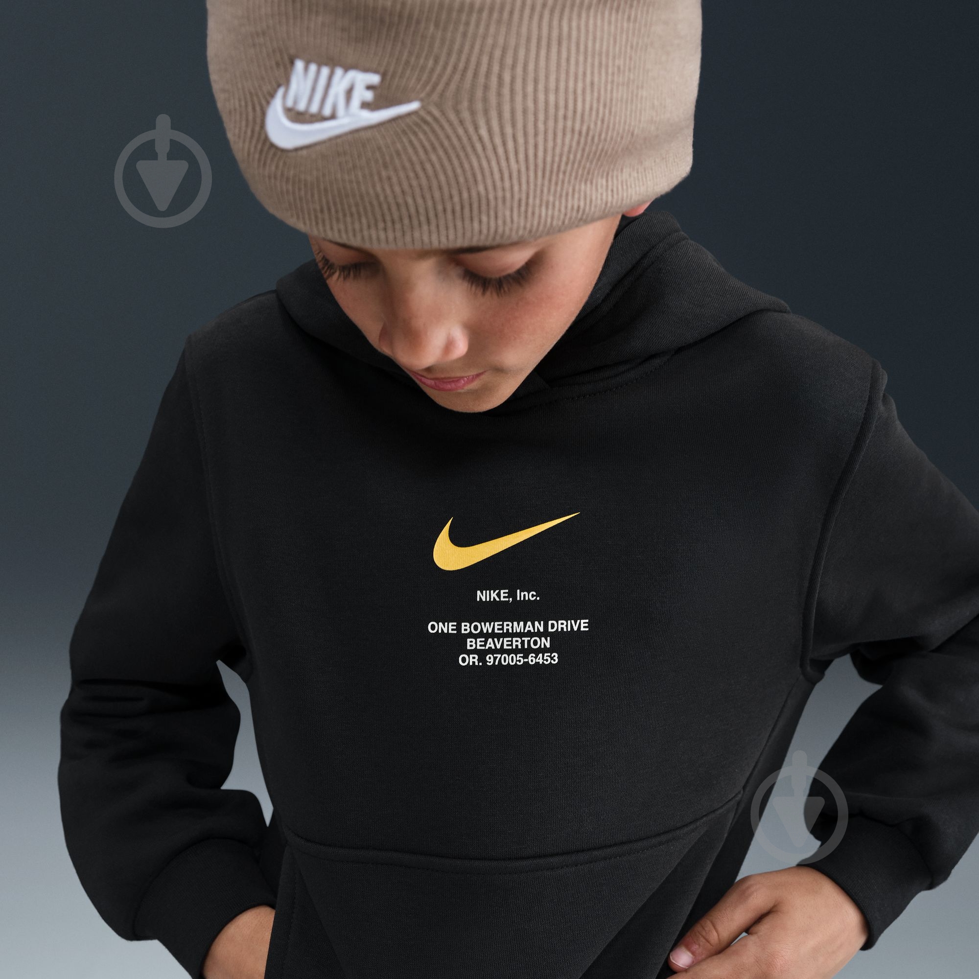 Джемпер Nike р.146 чорний IH4313-010 - фото 9