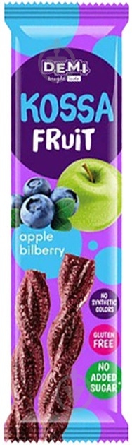 Пастила D.E.M.I. Kossa Fruit с соком черники 15 г - фото 1