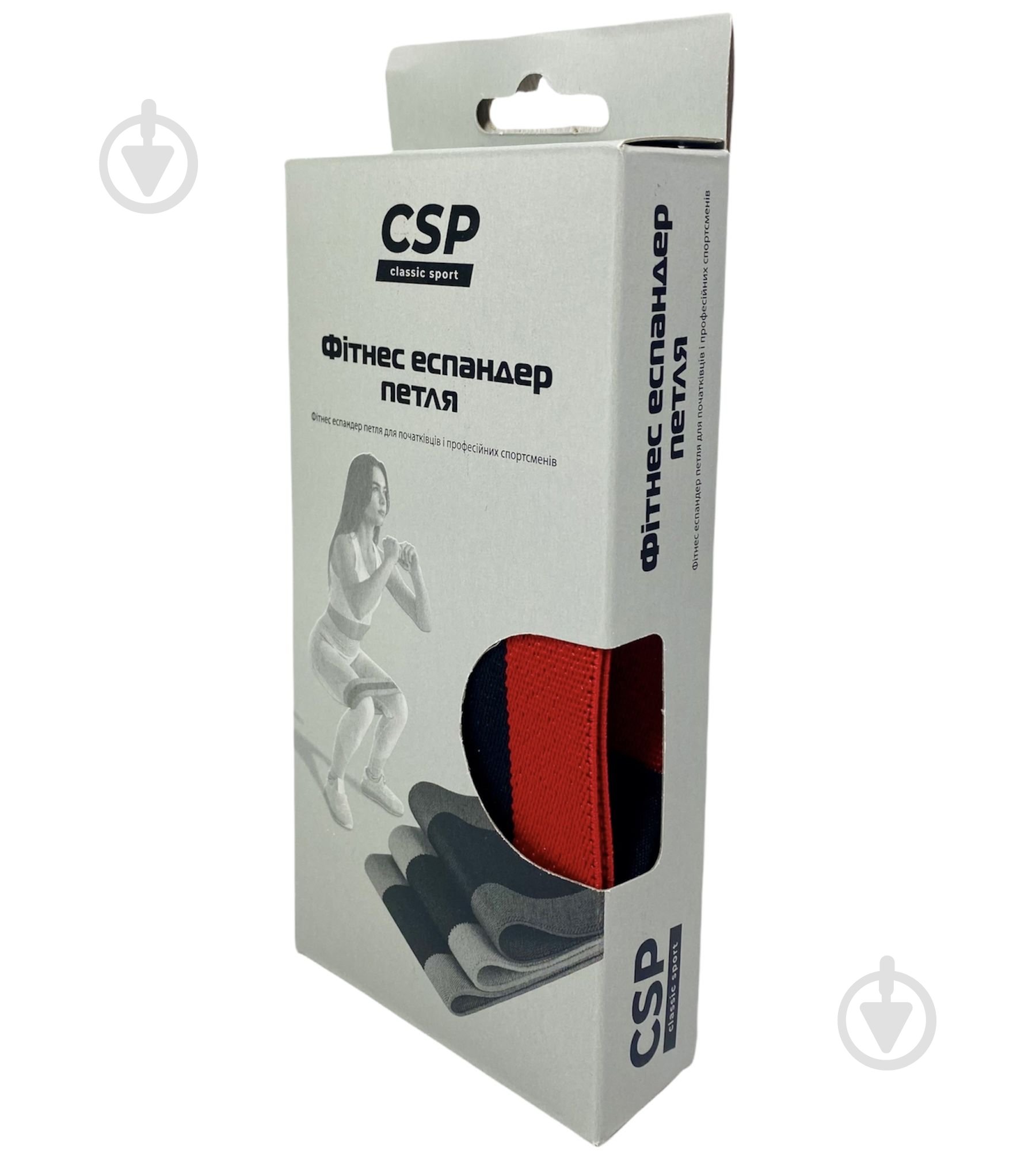 Лента-эспандер CSP 6654 L красный - фото 2 Лента-эспандер CSP 6654 L красный - фото 2