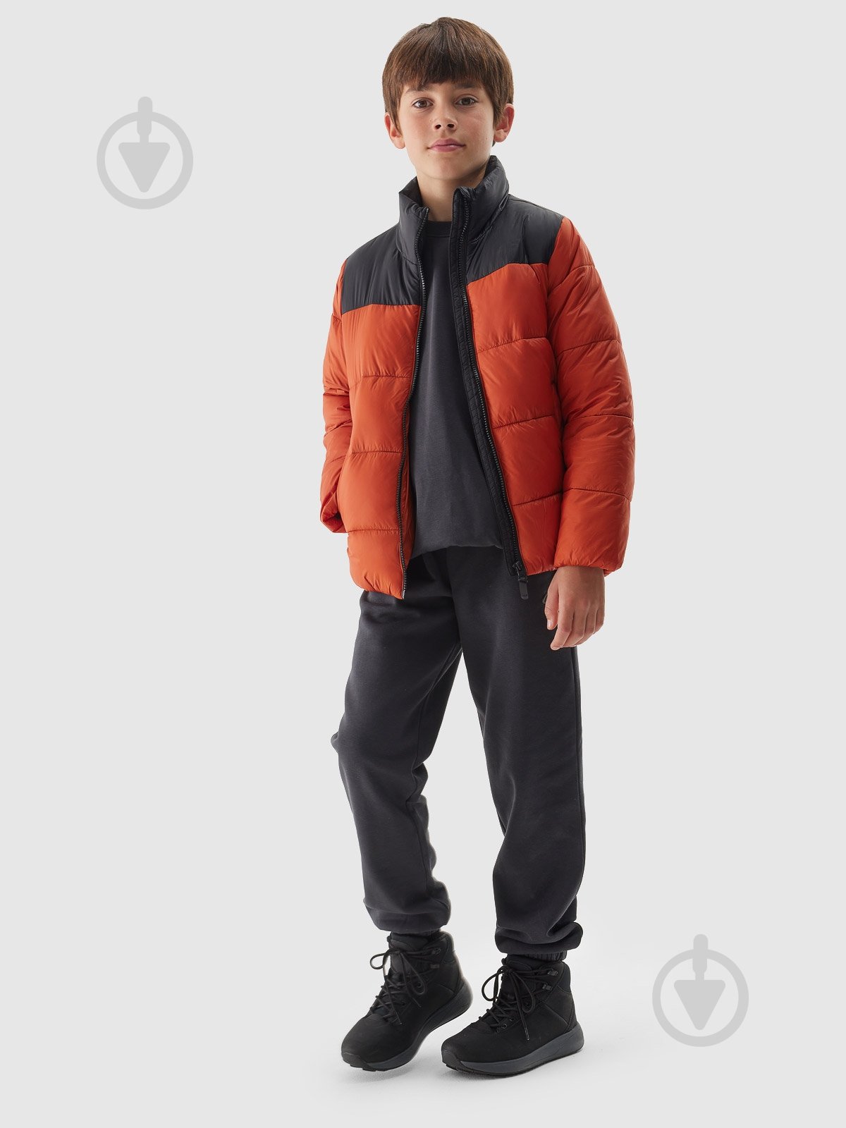 Пуховик 4F DOWN JACKET M461 4FJWAW24TDJAM461-61S р.140 красный - фото 3