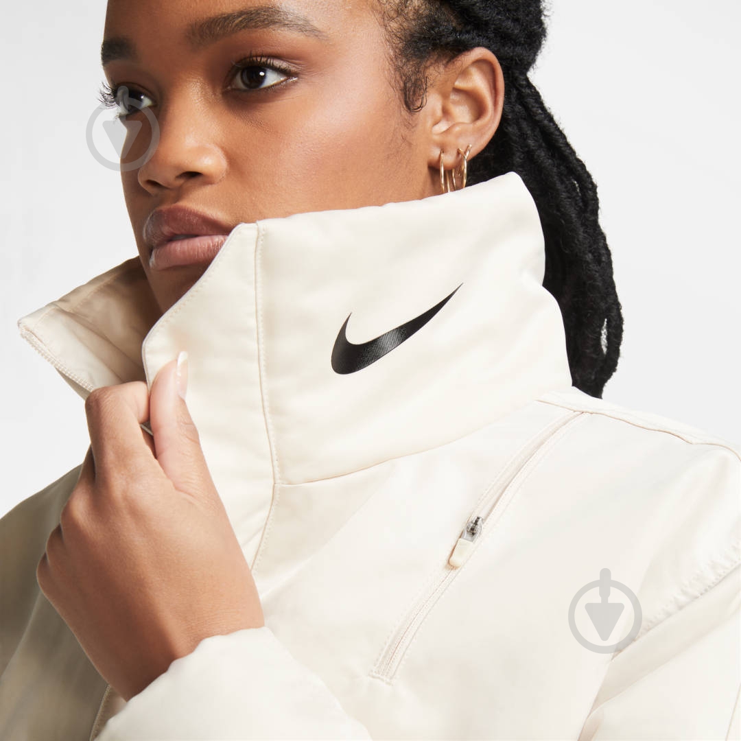 Куртка женская демисезонная Nike W NSW SYN JKT TREND CU5831-140 р.XS белая - фото 6 Куртка женская демисезонная Nike W NSW SYN JKT TREND CU5831-140 р.XS белая - фото 6