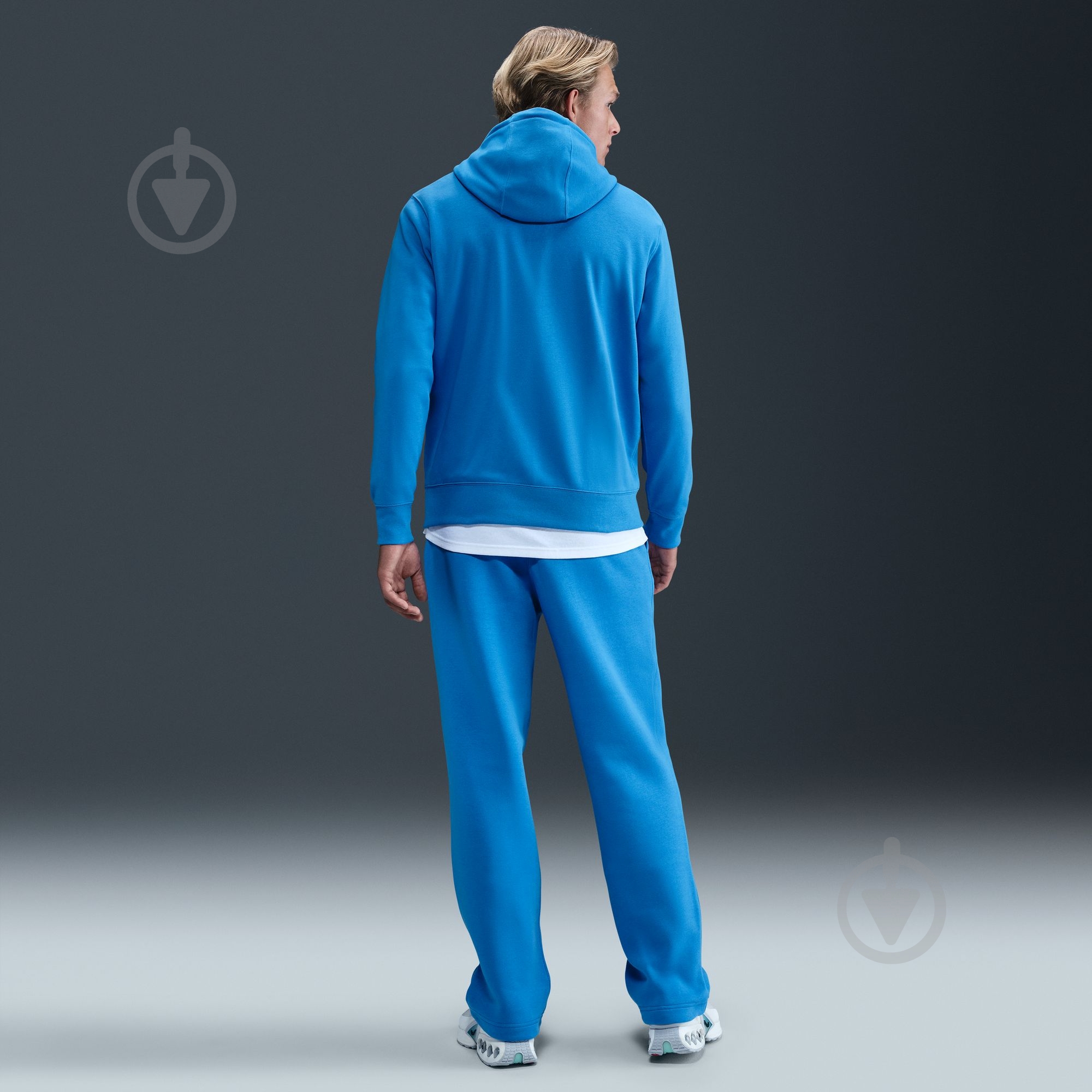 ᐉ Джемпер Nike M NK CLUB FT PO HOODIE FN3866-435 р.2XL синий